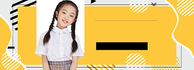 秋季上新女装童装促销banner背景