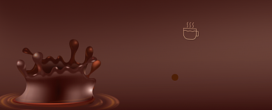 深色咖啡厅咖啡馆优惠券抵用券背景