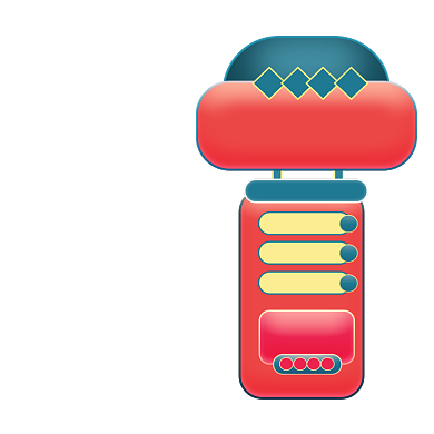 中国风双11美妆侧边栏导航促销直播背景