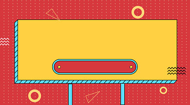 孟菲斯红色双十二宠粉福利手机海报背景