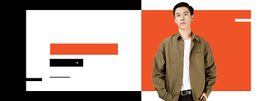 潮男冬装爆款电商全屏海报背景