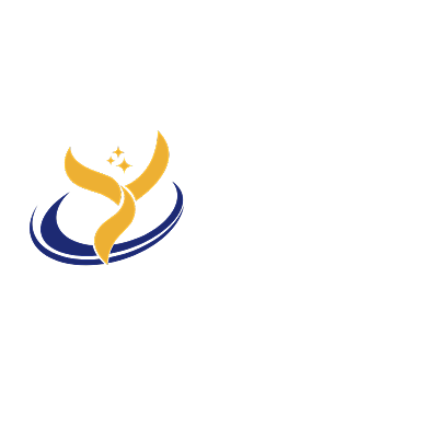 扁平蓝色科技网络LOGO背景