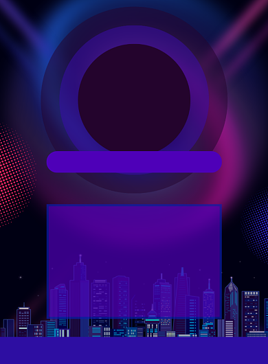 科技峰会交流宣传印刷海报背景