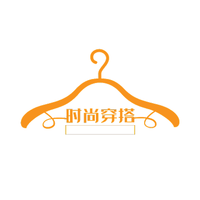 时尚穿搭服装标志LOGO背景