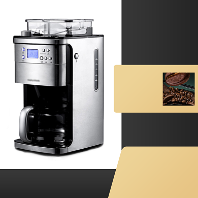 美式咖啡机产品主图背景