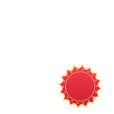 简约红金标签双11大促爆炸贴促销标签背景