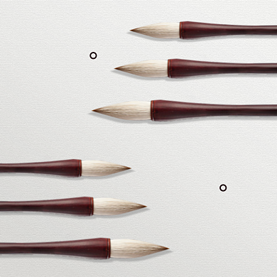 毛笔时尚简约展示中国风主图背景