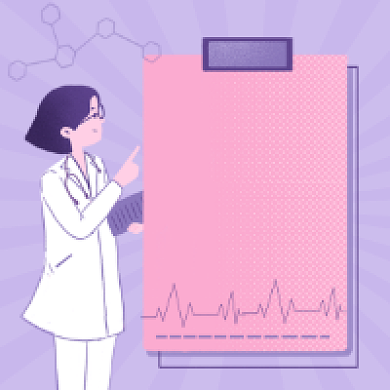 健康常识清新插画公众号次图背景