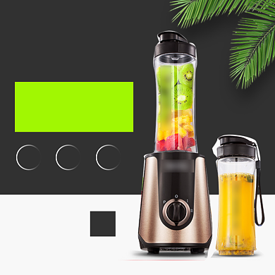 双11饮料机果汁机破壁机主图直通车背景