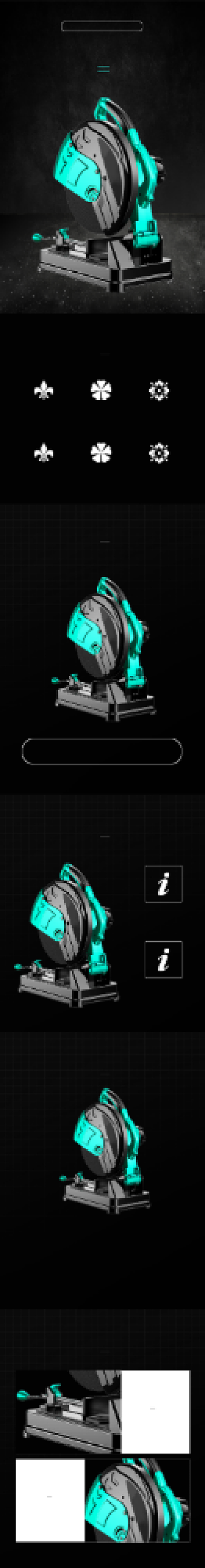 切割机五金工具详情页背景