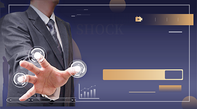 股市金融理财商务大气手机横图背景