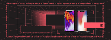 双十一数码淘宝电商banner图背景