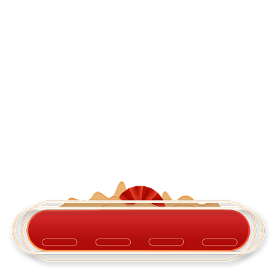 双11国潮风撞色电商优惠券背景