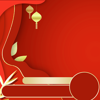 中国风手绘元宵节食品主图背景