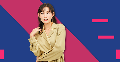 服装女装秋冬上新活动海报背景