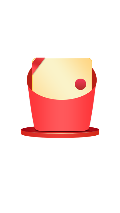 双十一挂件大促喜庆标签红色粉色双11背景