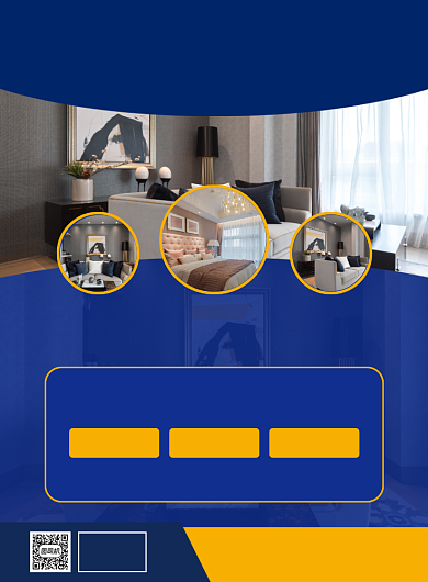 房屋出租中介房产宣传印刷海报背景