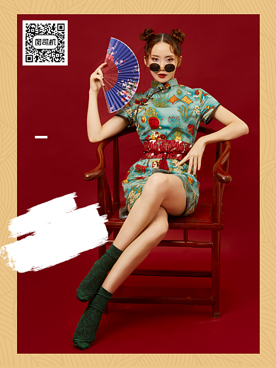 双十二年货节女装淘宝直通车女装直播主图背景