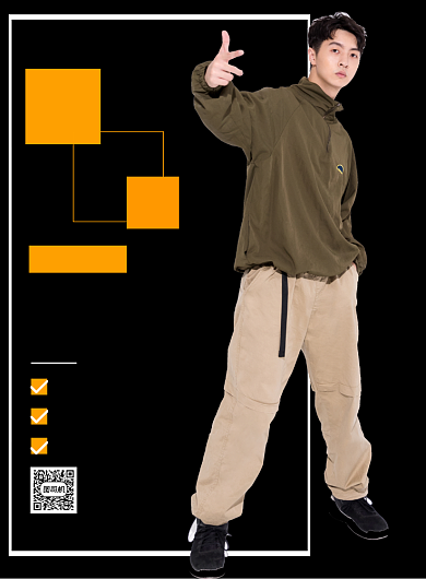 街舞教学简约创意教育培训印刷海报背景