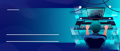 游戏主播那些事公众号首图背景