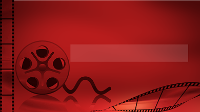 红色复古电影推荐排行榜视频封面背景