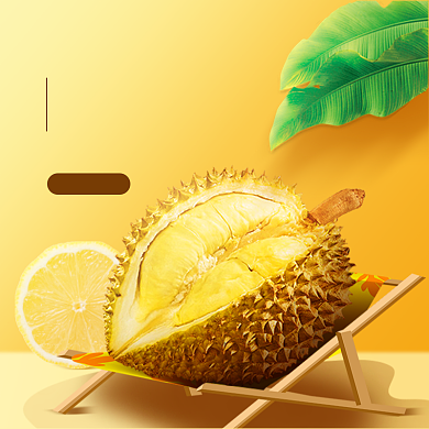 冬季水果榴莲主图直通车图背景