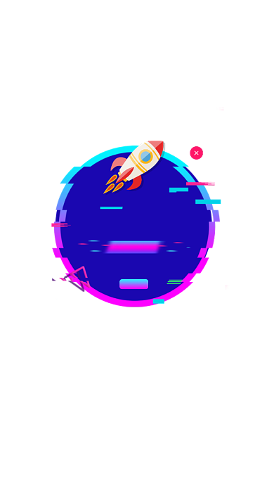 抖音风格双十一app弹窗背景