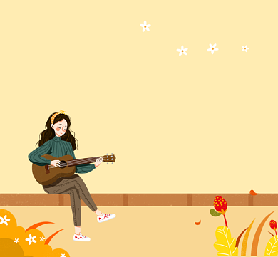 充满希望清新简约朋友圈封面背景