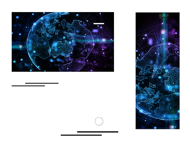 科技梦想微信素材公众号横图封面背景