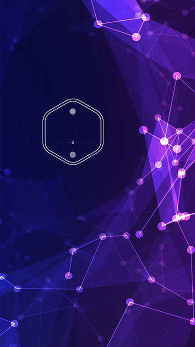 创意炫彩紫色讲师团队聊天背景图背景