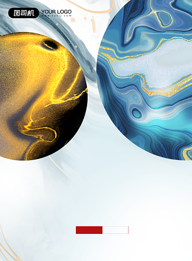 艺术画展鎏金印刷海报背景