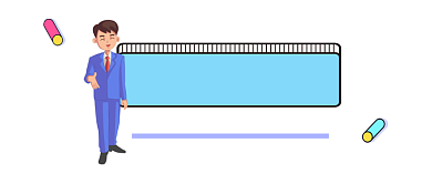 商务礼仪社交大气插画公众号logo背景