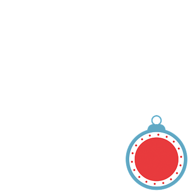 蓝色简约圣诞特惠标签背景