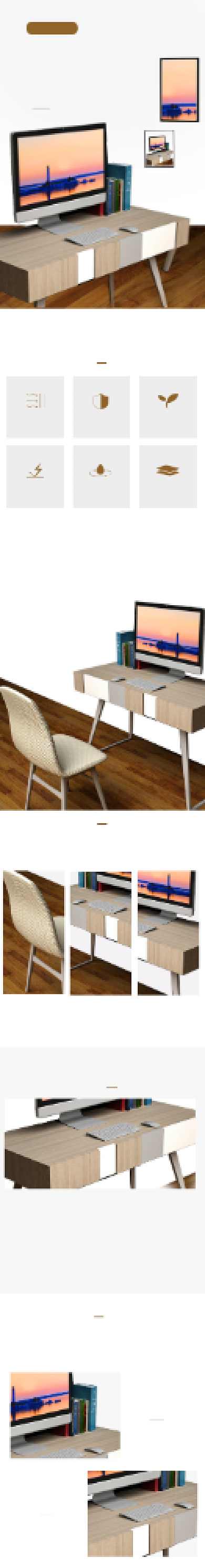 书桌桌子家具详情页背景