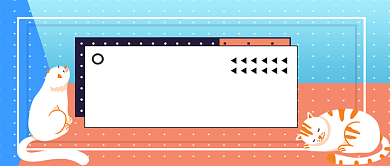 如何判断宠物常见病卡通公众号首图背景