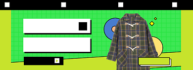 冬季女装上新淘宝电商banner图背景