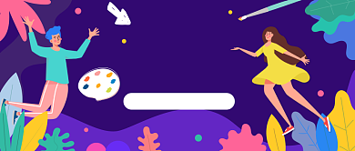 艺考美术招生公众号首图背景