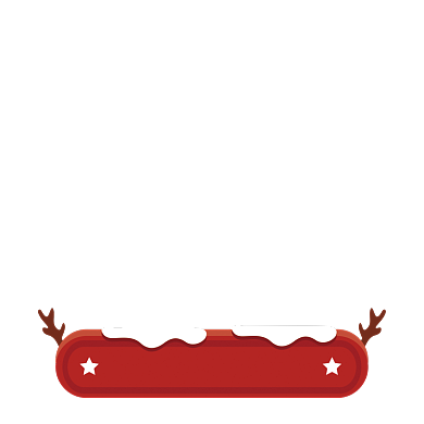 红色圣诞节活动标签背景