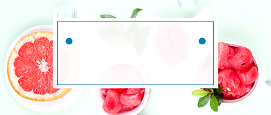 小暑节气消暑水果简约公众号首图背景