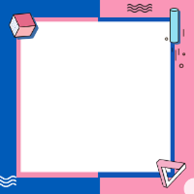 考试须知几何简约公众号次图背景