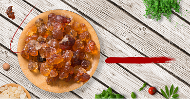 美食零食桃胶燕窝补品海报背景