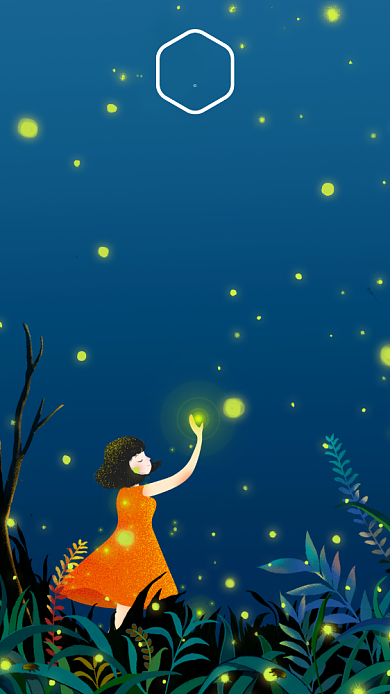 创意手绘插画团队励志聊天背景图背景