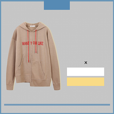 定制卫衣主图来图定制主图背景