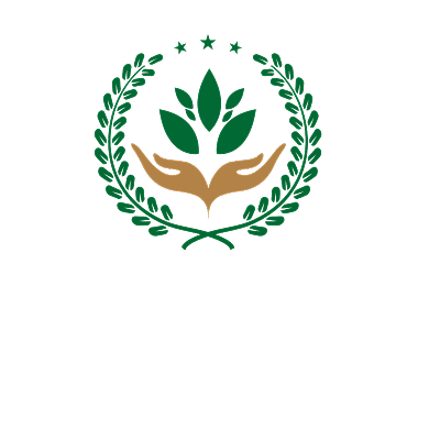 绿色LOGO树叶环保标志背景