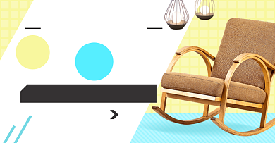 秋季家装节家具沙发椅子淘宝电商横版海报背景