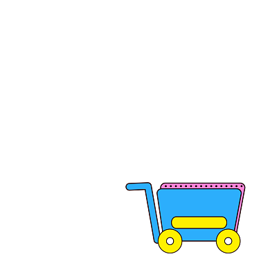 手绘风孟菲斯双11爆炸贴标签促销标签背景