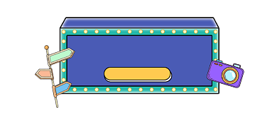 旅程旅游简约插画公众号logo背景