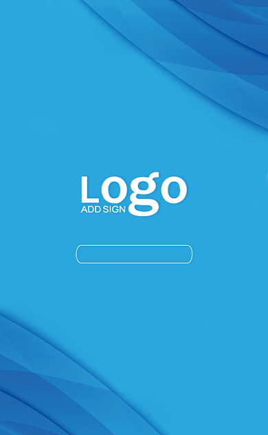 蓝色几何科技互联网公司名片背景