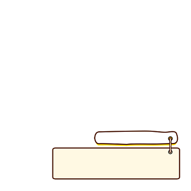 卡通限时秒抢活动标签背景