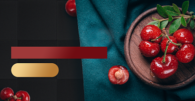 生鲜水果车厘子海报背景